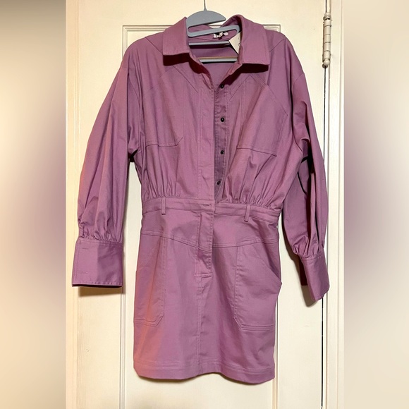 NWT TCEC Wight Elephant snap dress. Size M - Picture 6 of 13